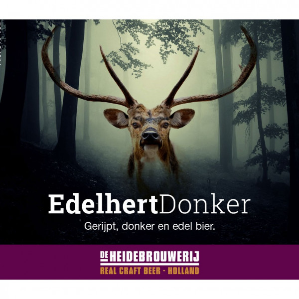 De Heidebrouwerij Edelhert Donker