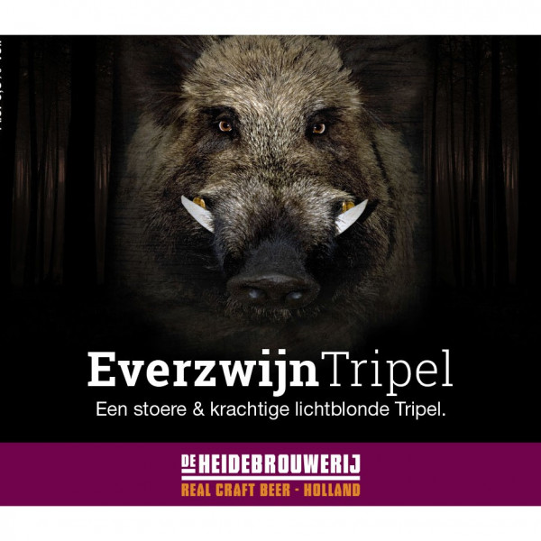De Heidebrouwerij Everzwijn Tripel