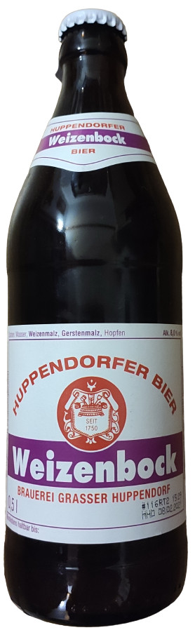 Brauerei Grasser (Huppendorfer Bier) Weizenbock