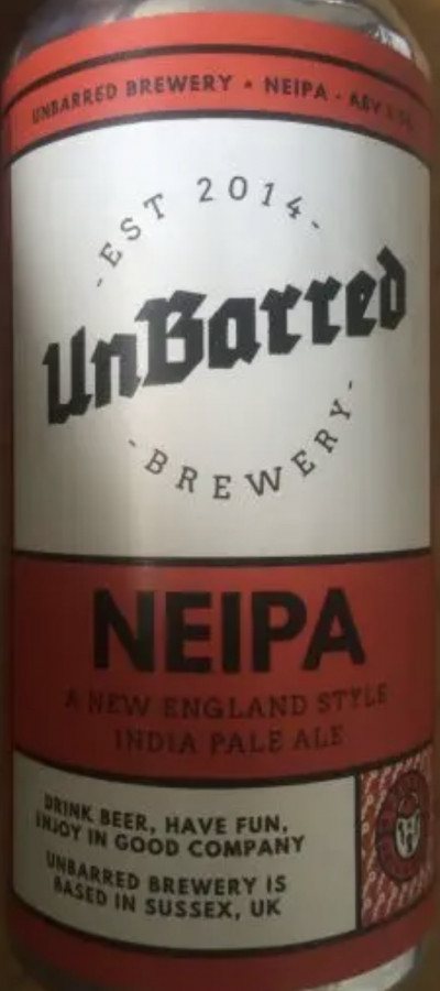 UnBarred Brewery NEIPA