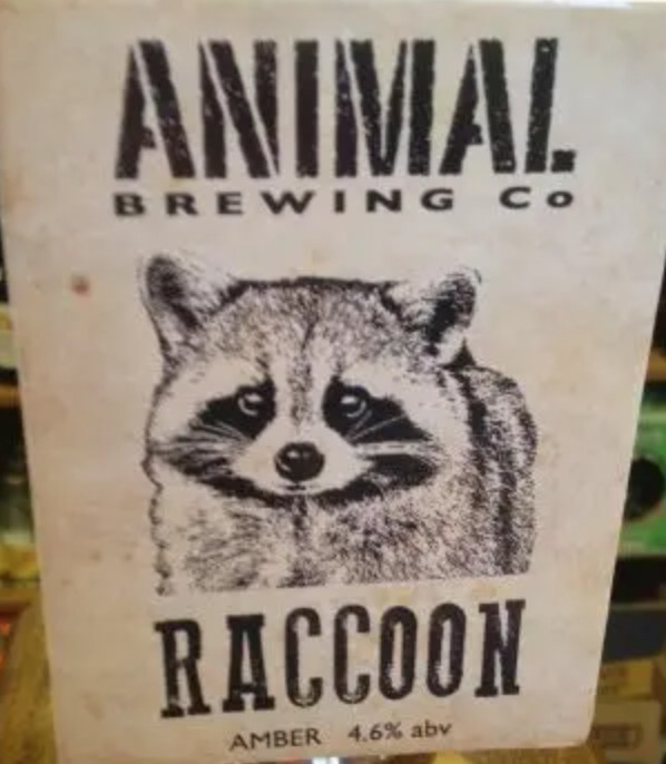 Animal Brewing Co Raccoon
