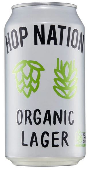 Hop Nation Brewing Co Organic Lager