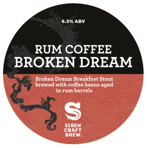 Siren Craft Brew Broken Dream - Rum Coffee