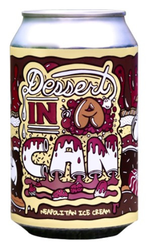Amundsen Brewery Dessert in a Can - Neapolitan Ice Cream
