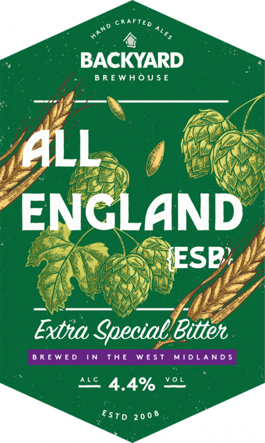 Backyard Brewhouse All England ESB
