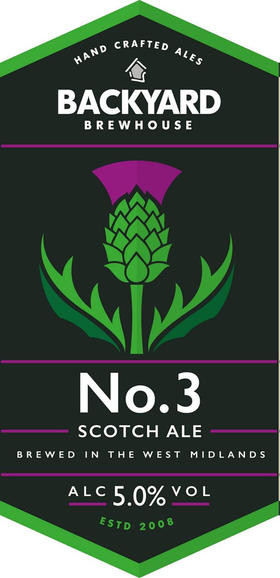 Backyard Brewhouse No. 3 Scotch Ale