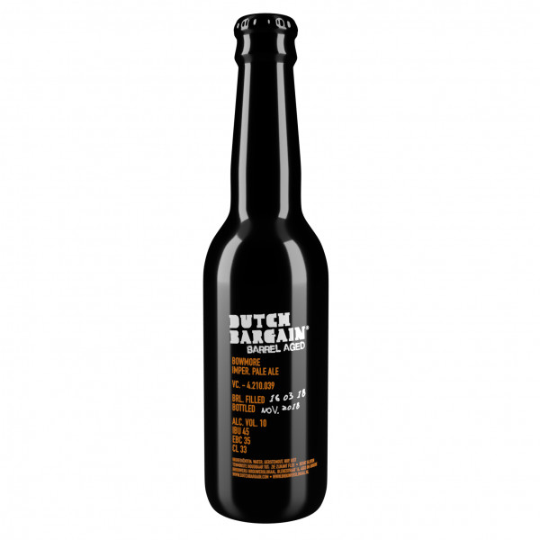 Dutch Bargain (Brouwerij Brouwerslokaal) Imperial Pale Ale (Bowmore BA)