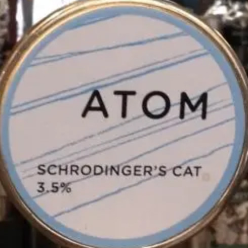 Atom Beers Schrodinger's Cat
