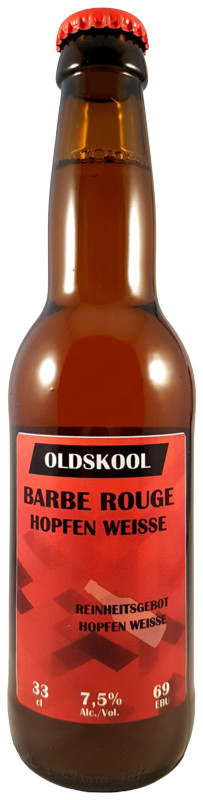 Oldskool Brewery Barbe Rouge Hopfen Weisse