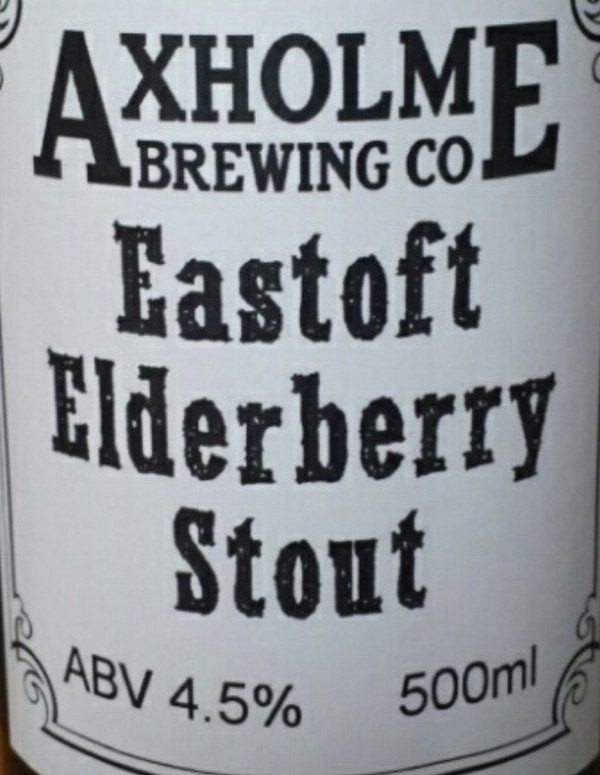 Axholme Brewing Company Eastoft Elderberry Stout