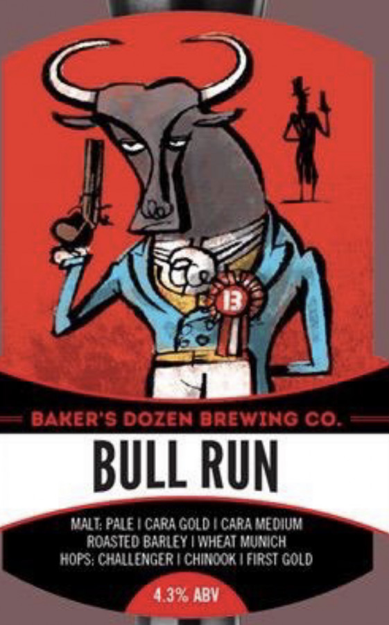 Baker's Dozen Brewing Co. Bull Run