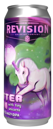 Revision Brewing Company Glitter Moon With Tiny Unicorns