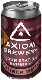 Axiom Brewery Sour Station Raspberry