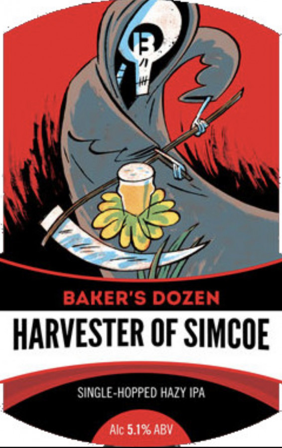 Baker's Dozen Brewing Co. Harvester Of Simcoe