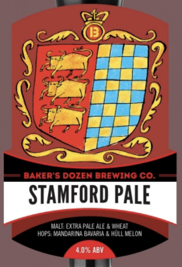 Baker's Dozen Brewing Co. Stamford Pale