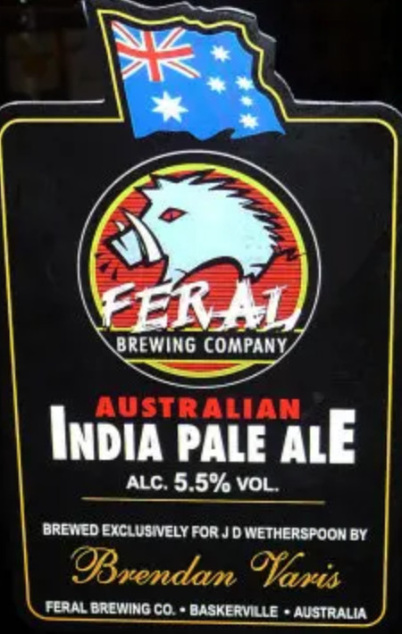 J D Wetherspoon Australian IPA