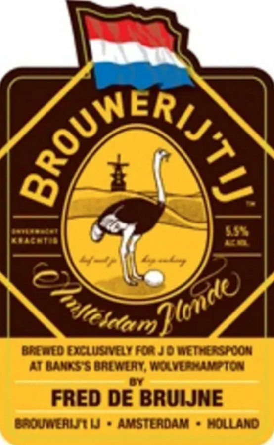 J D Wetherspoon Amsterdam Blonde