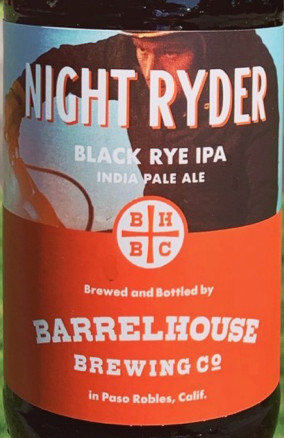 BarrelHouse Brewing Company Night Ryder - Black Rye IPA