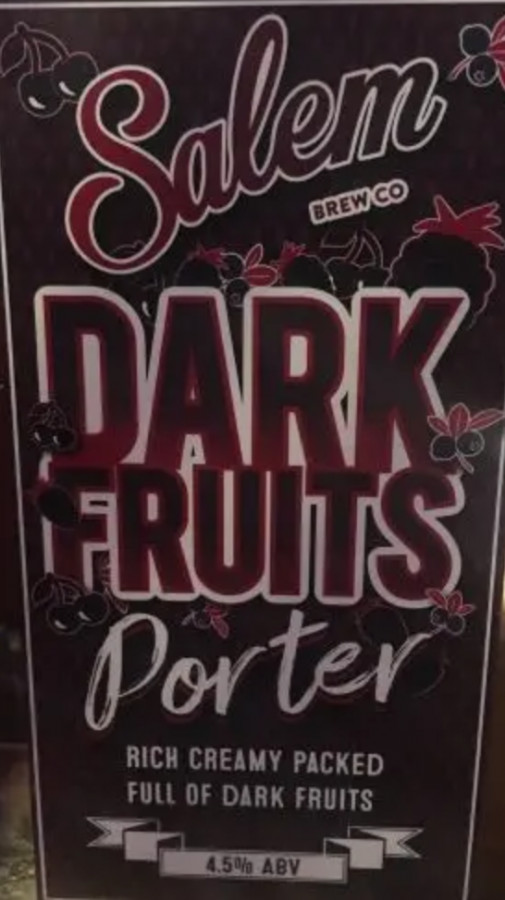 Salem Brew Co. Dark Fruits Porter