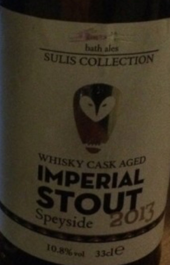 Bath Ales Sulis Collection - Whisky Cask Aged Imperial Stout (Speyside)