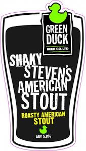 Green Duck Beer Co. Shaky Steven's American Stout