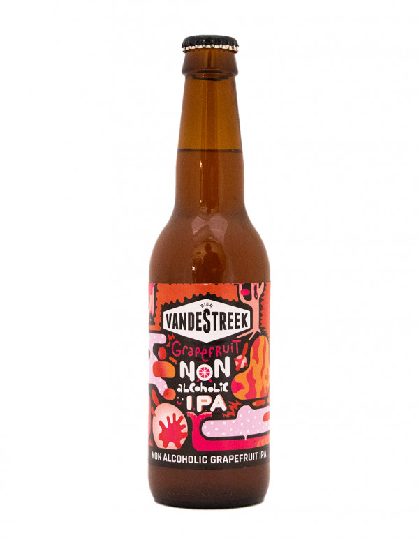 vandeStreek bier Non Alcoholic Grapefruit IPA