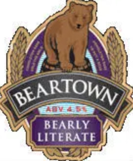 Beartown Brewery Bearly Literate