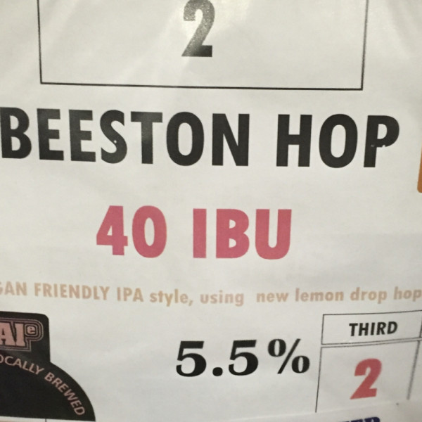 Beeston Hop 40 IBU