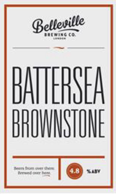 Belleville Brewing Co. Battersea Brownstone