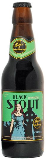 Brasserie Trois Dames Black Stout Menthe
