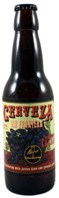 Brasserie Trois Dames Cerveza Sin Frontera Cognac BA