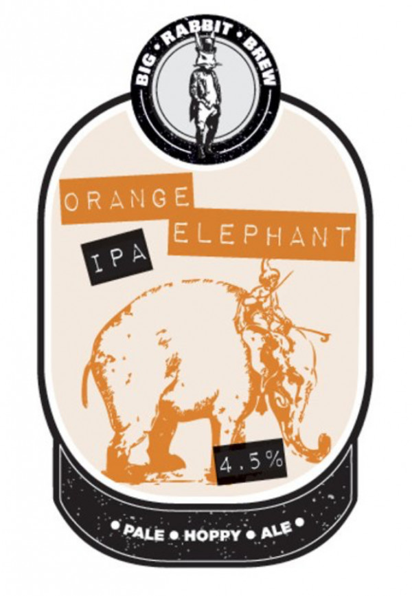 Big Rabbit Brew Orange Elephant IPA