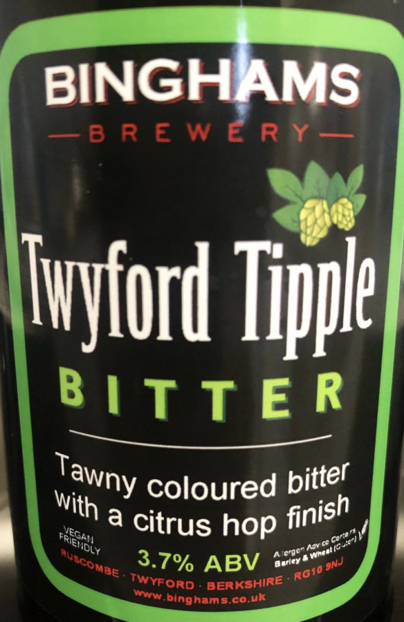 Binghams Brewery Twyford Tipple