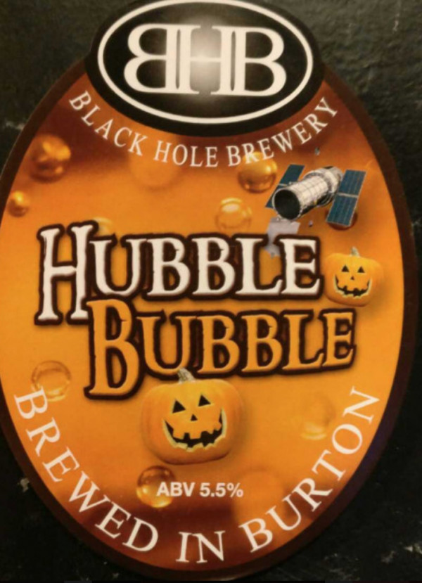 Black Hole Brewery Hubble Bubble