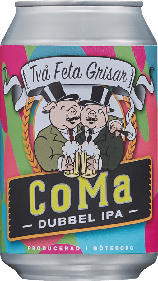 Två Feta Grisar Coma