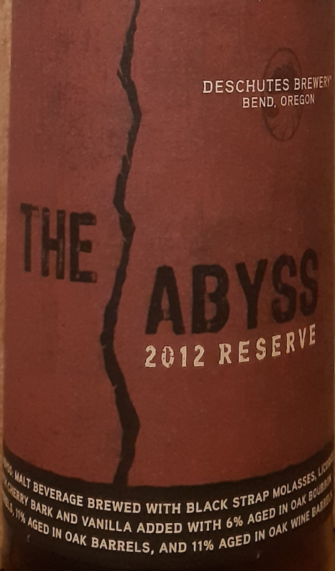 Deschutes Brewery The Abyss (2012)