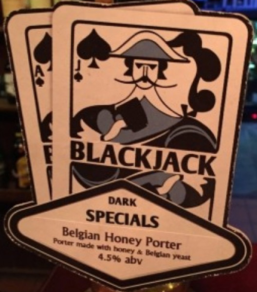 Blackjack Brew Co Belgian Honey Porter
