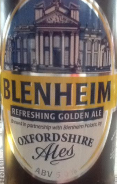 Oxfordshire Ales Blenheim