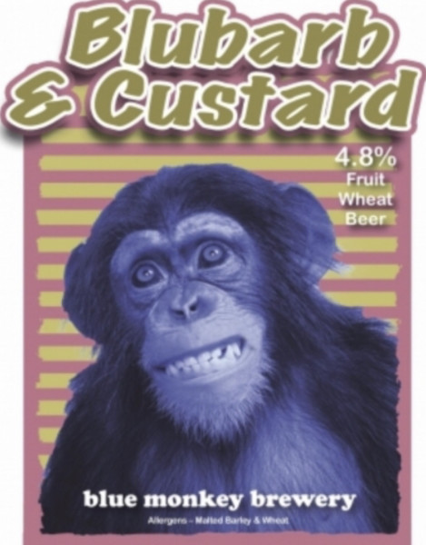 Blue Monkey Brewery Blubarb & Custard