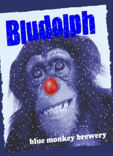Blue Monkey Brewery Bludolph