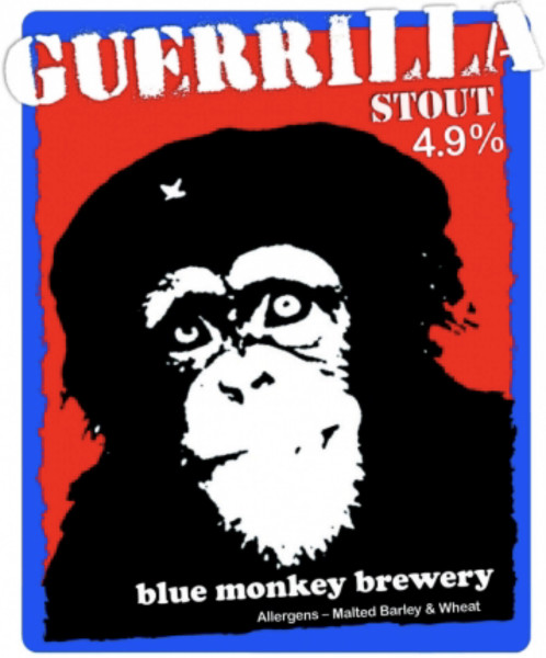 Blue Monkey Brewery Guerrilla
