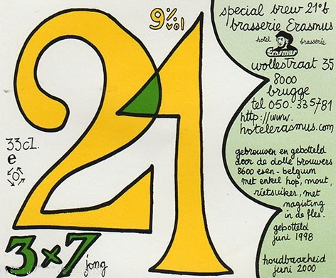 De Dolle Brouwers 21 3x7 Jong
