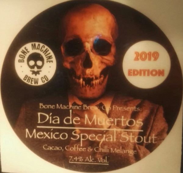 Bone Machine Brew Co Dia De Muertos