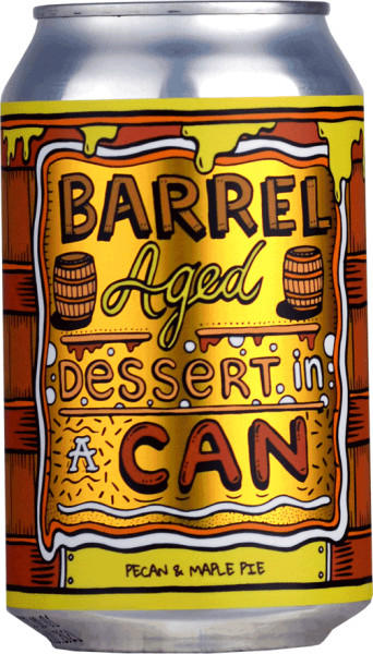 Amundsen Brewery Dessert in a Can - Pecan & Maple Pie - Barrel Aged