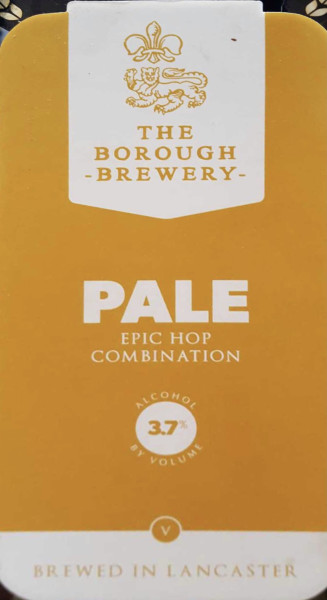 Borough Brewery (Lancaster) Pale Ale