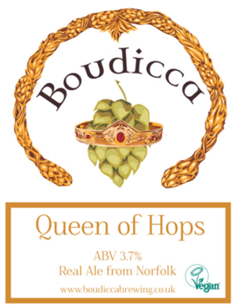 Boudicca Brewing Co. Queen of Hops