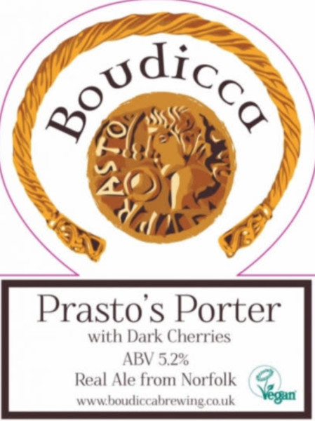 Boudicca Brewing Co. Prasto's Porter (Cherry)