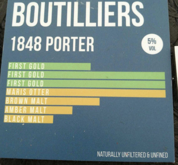 Boutilliers 1848 Porter