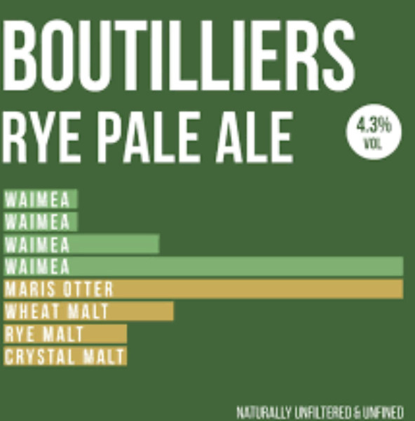 Boutilliers Rye Pale Ale