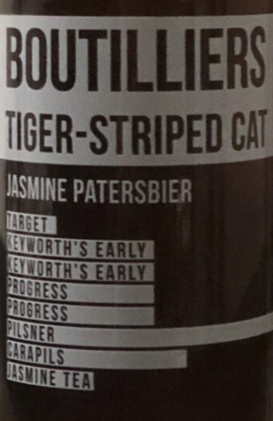 Boutilliers Tiger-Striped Cat